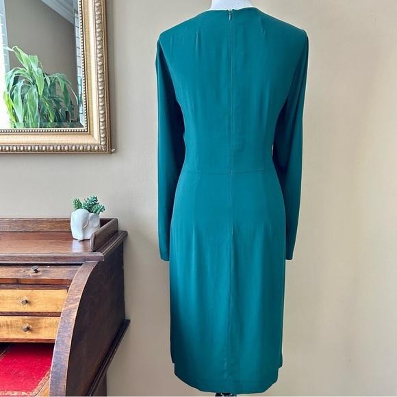 Marni Green Long Sleeve Dress - Picture 4 of 11